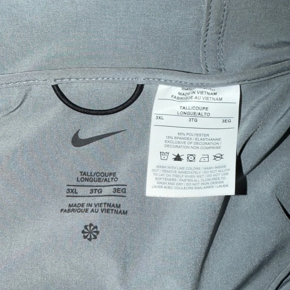 Nike Men's Light Gray Windbreaker Jacket and Pants - Picture 6 of 13